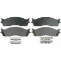 R/M Brakes BRAKE PADS OEM OE Replacement With Hardware Metallic PGD965M